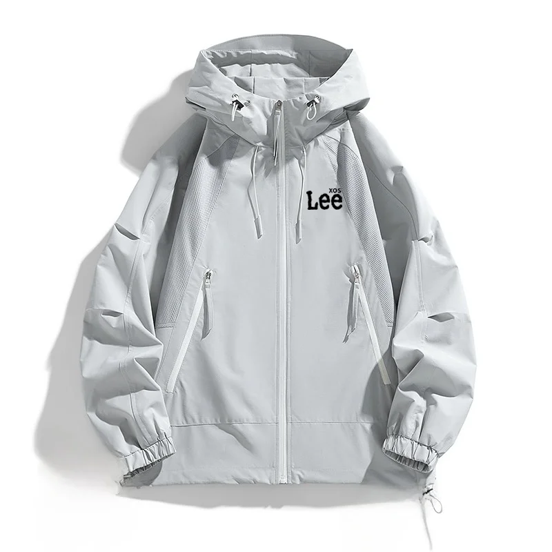 [Tri-Fold Area] Весенне-осенняя свободная куртка с капюшоном для улицы горная верхняя