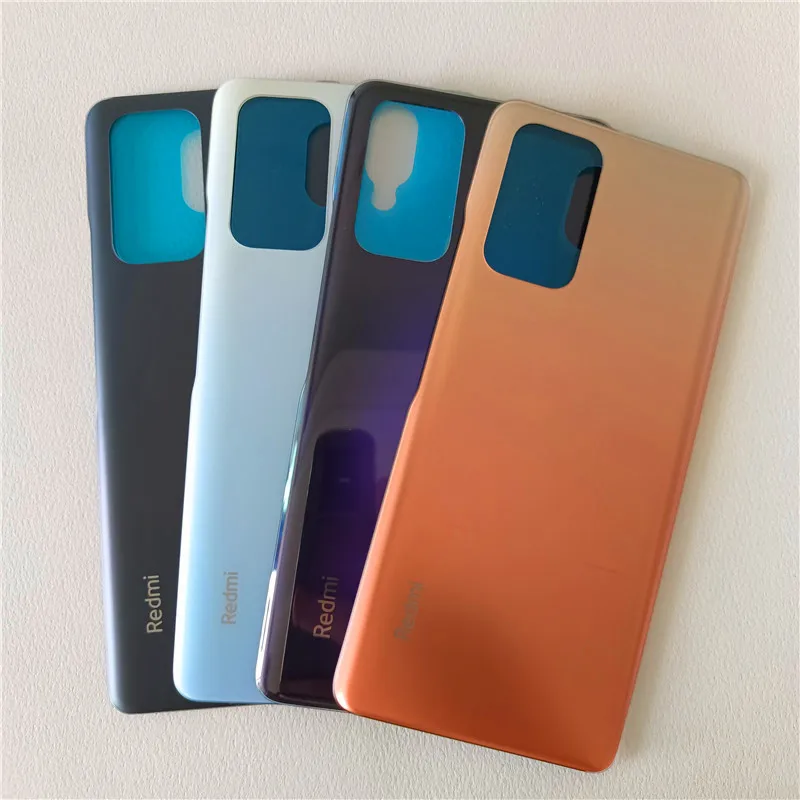 

For Xiaomi Redmi Note 10 Pro M2101K6G Glass Battery Cover Door Back Housing Replacement Parts +Adhesive Sticker