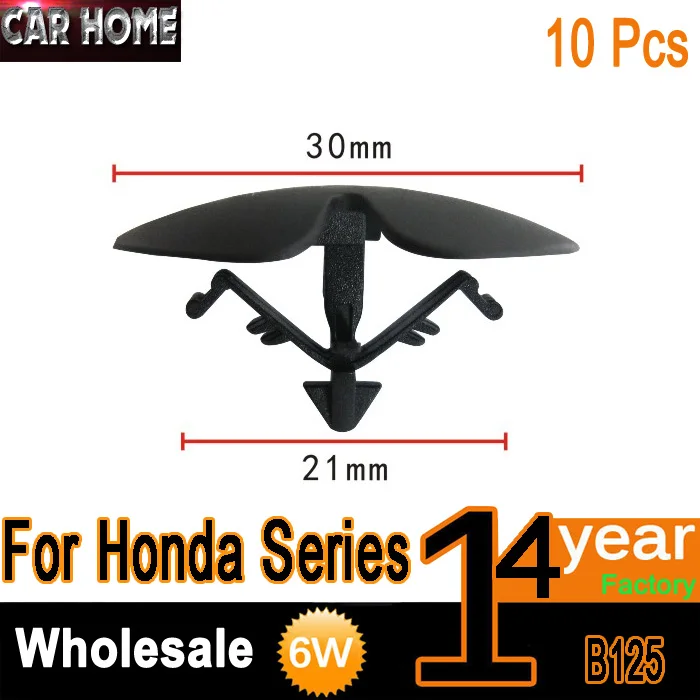 

10x для Honda Dofeng, нейлоновая фотосессия, зажим для капюшона, изоляция/термостойкая хлопковая застежка