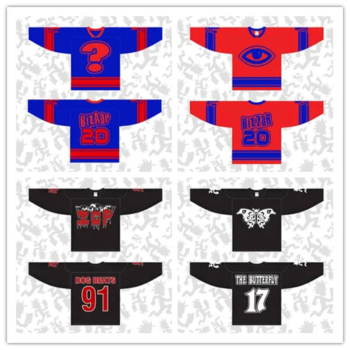 

2021 Мужская футболка для хоккея на заказ с изображением клоуна на заказ 665, Хоккейная Футболка с любым номером и именем