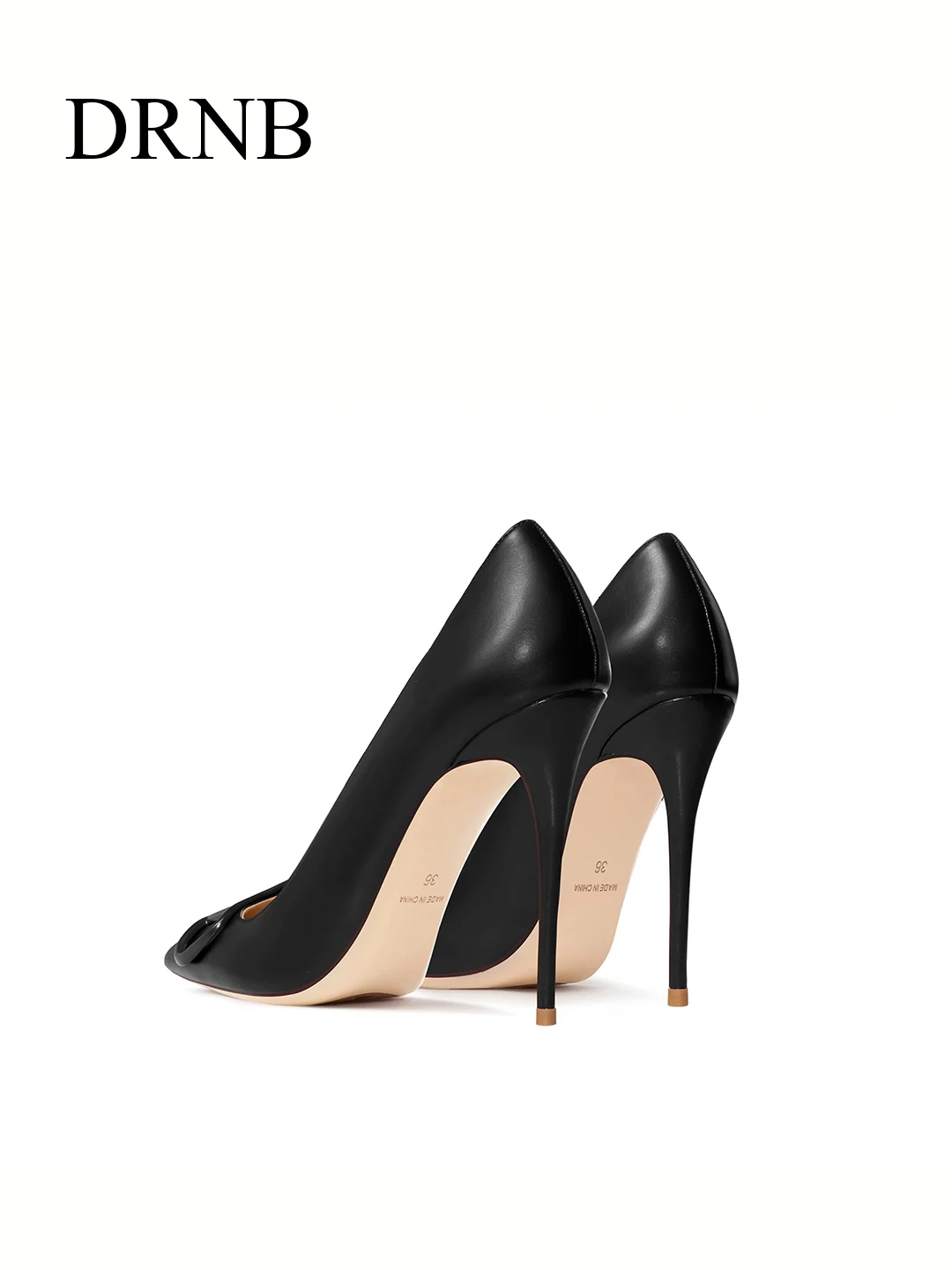 Spring Summer Shoes with Metal Matte Finish Women Genuine Leather Pumps French Style of Single Heels Causal Daily Pointed Toe