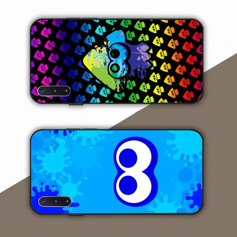 

Game Splatoon Phone Case for Samsung Note 5 7 8 9 10 20 pro plus lite ultra A21 12 72