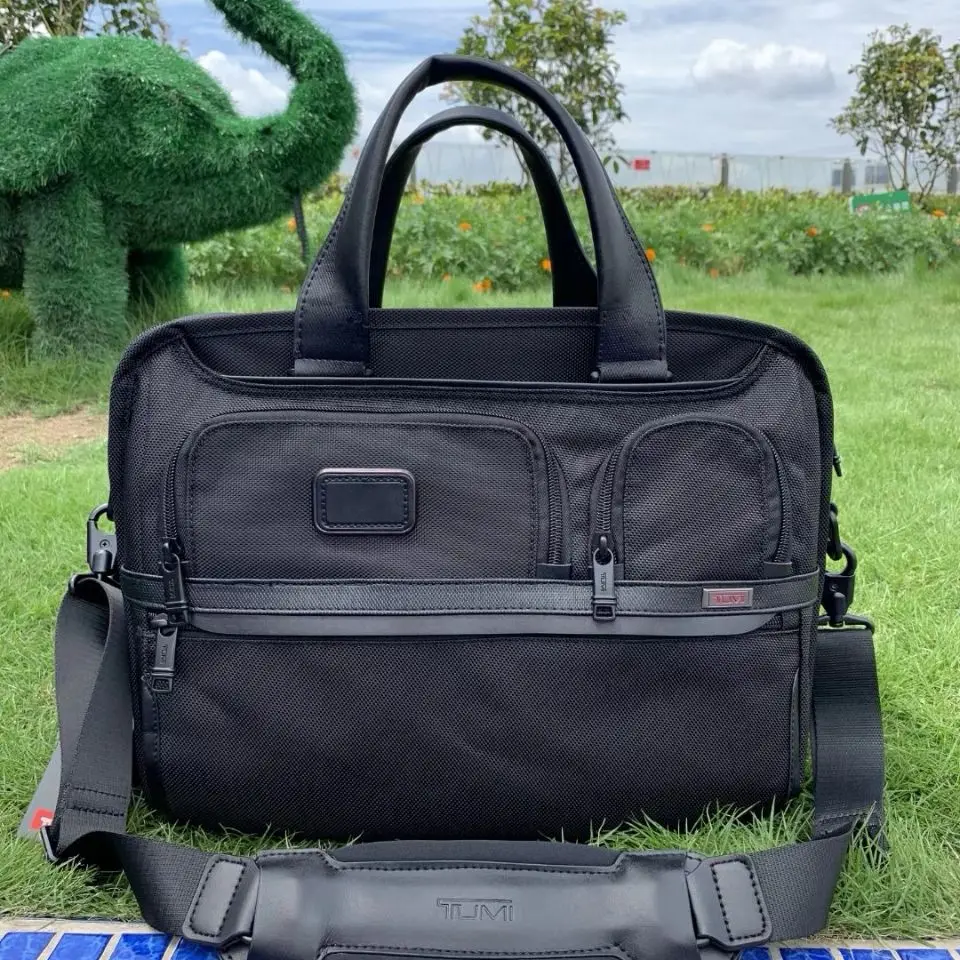 Men Black Briefcase Business Handbag Waterproof  Messenger Bags Male  Shoulder Bag Men's Large Laptop Bag Travel Bags Handbag