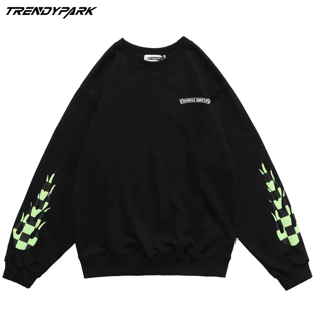 

Мужской хлопковый свитшот с надписью «пенообразователь»