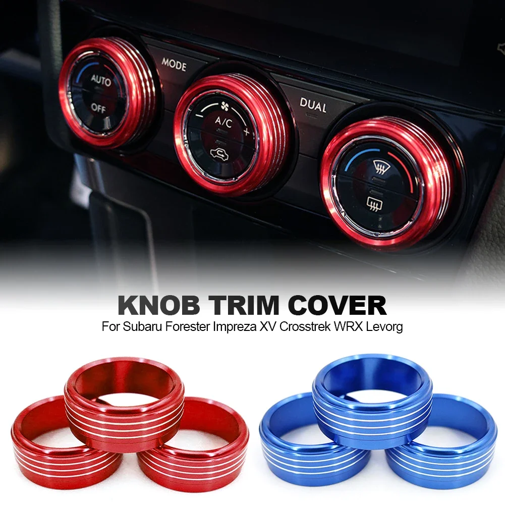 3 шт. автостайлинг ручка переменного тока кондиционера кнопка переключения тепла