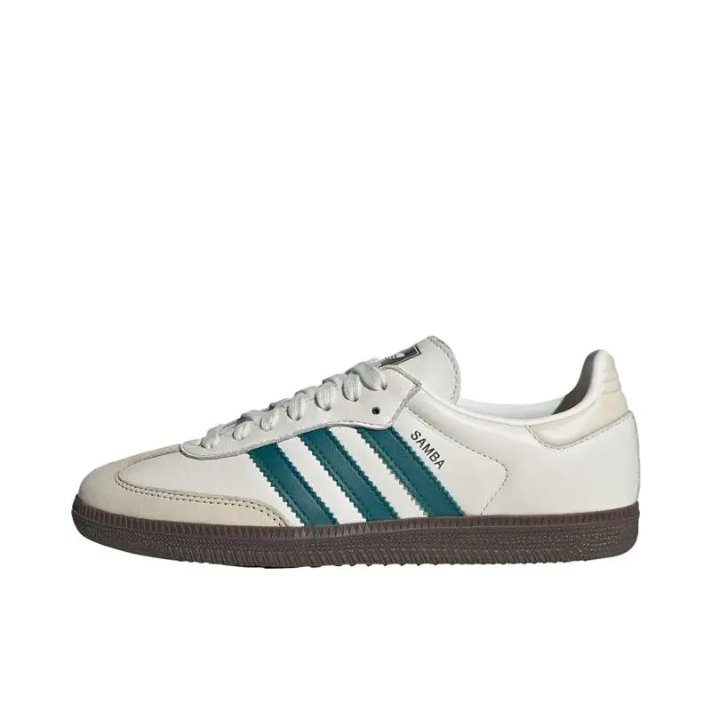 Adidas Originals SAMBA OG Удобная и универсальная повседневная обувь с низким берцем для