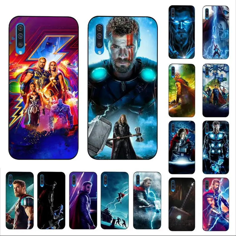 

Disney Thor Phone Case for Samsung A51 01 50 71 21S 70 31 40 30 10 20 S E 11 91 A7 A8 2018