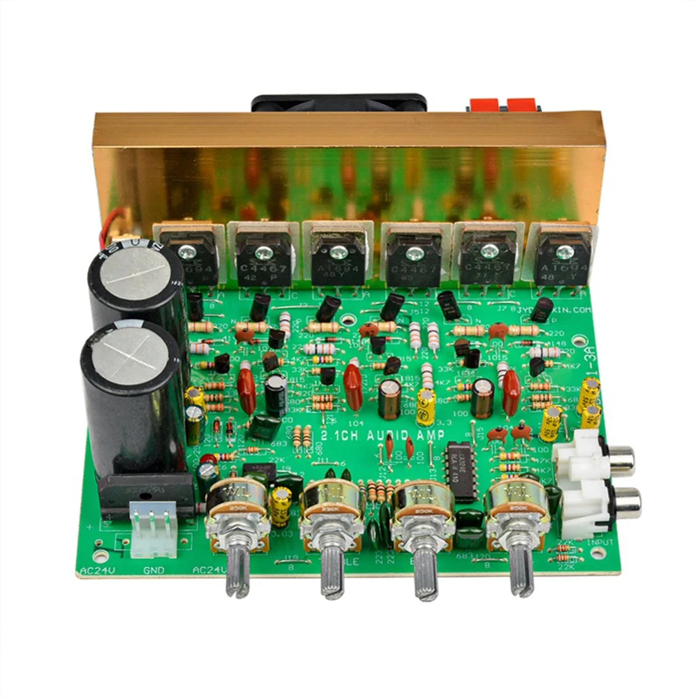 

DX-2.1 Large Power Audio Amplifier Board Channel High Power Subwoofer Dual Home Theater AC18V-24V DIY Sound Machine Board module