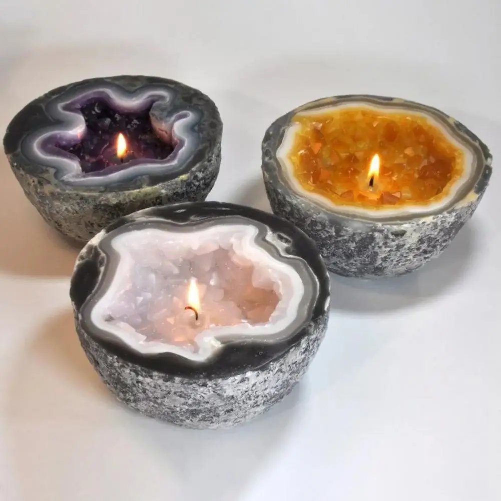 

Statue Candle Attractive Desktop Candle Portable Compact Table Statue Candle