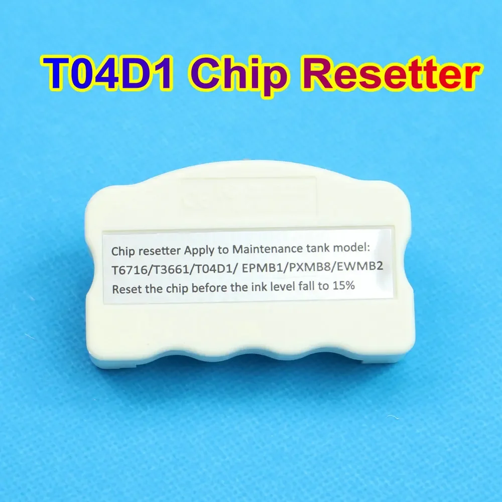 T04D1 Чернильный бак Ic Chip Resetter Espon Reset t3661 t6716 t6715 Для Epson L6168 L6178 L6198 L6170 L6190 L6191 L6171 XP-8500