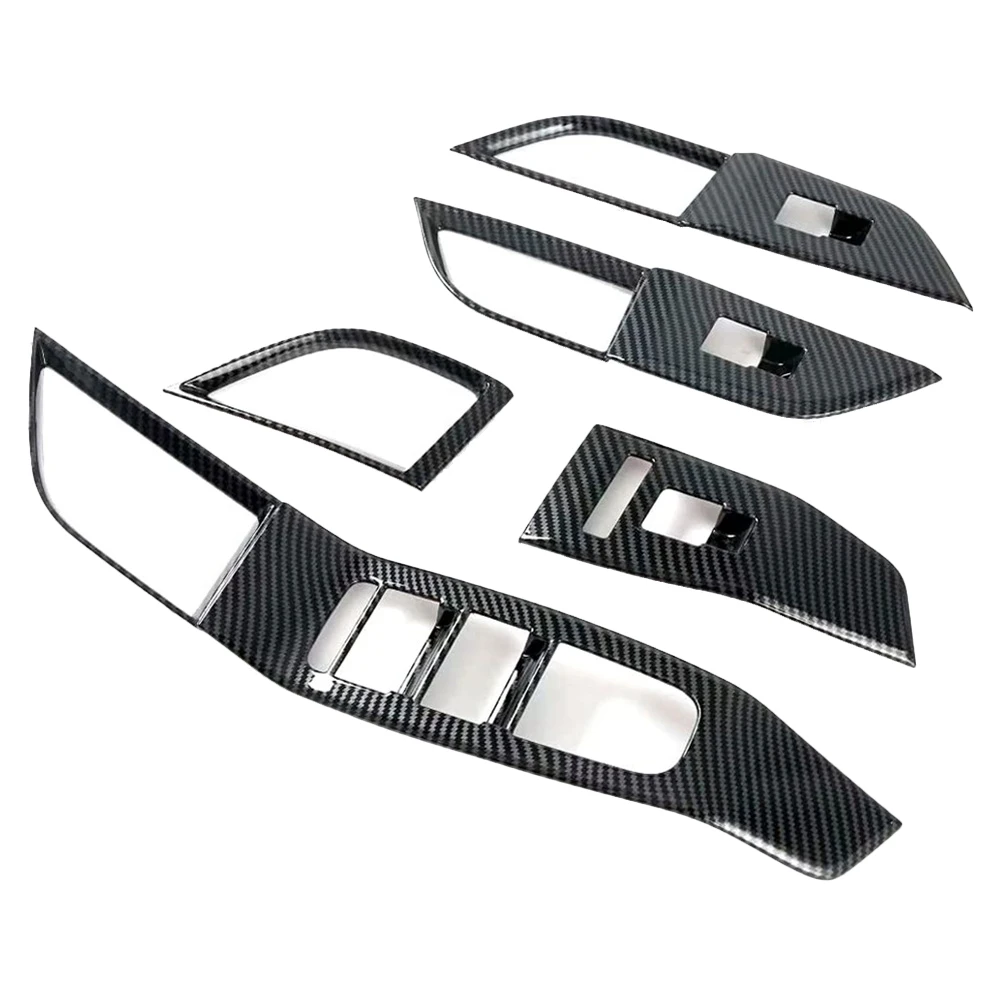 

For Nissan Rogue X-Trail X Trail T33 2021 2022 Car Window Lift Switch Panel Cover Trim Decor Frame Sticker Accessories