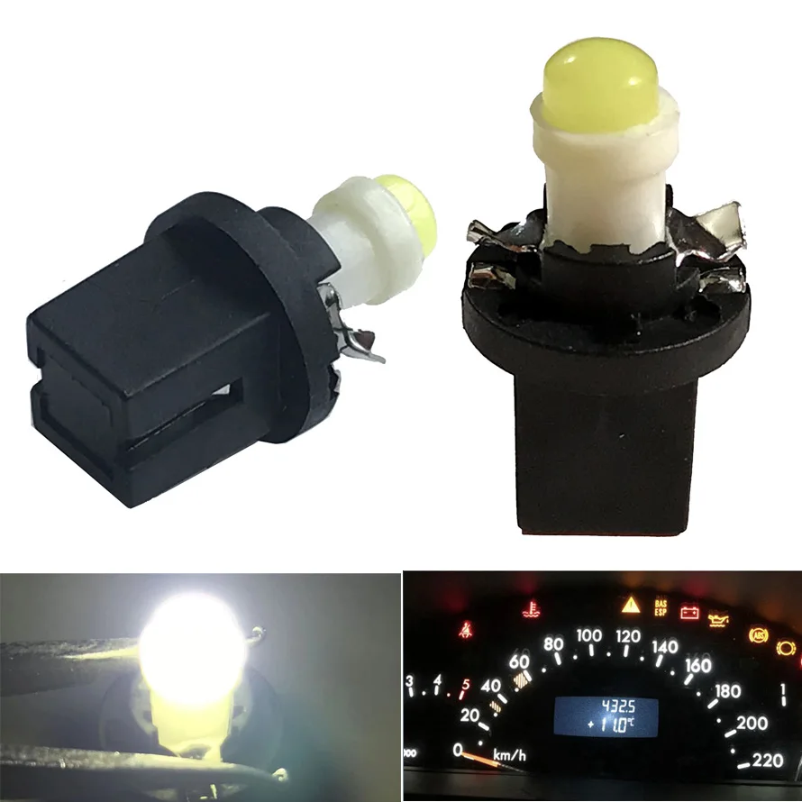 

10 шт., лампы для приборной панели, 12 В