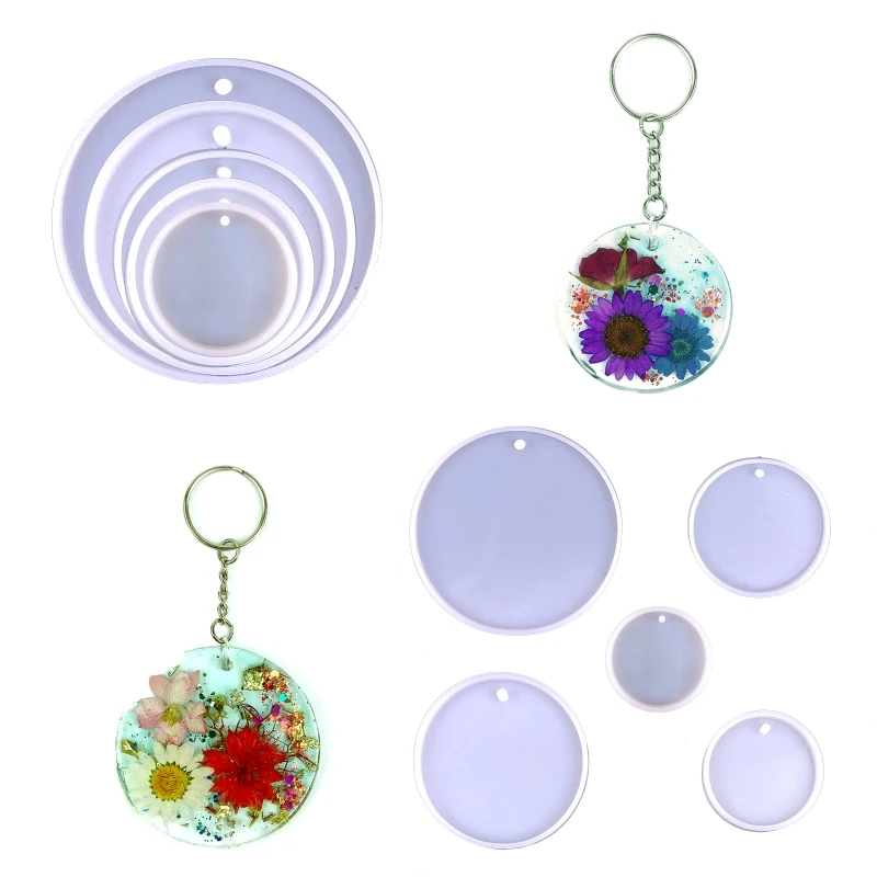 Формы для клея сделай сам круглая заготовка кулона-ключа пяти размеров