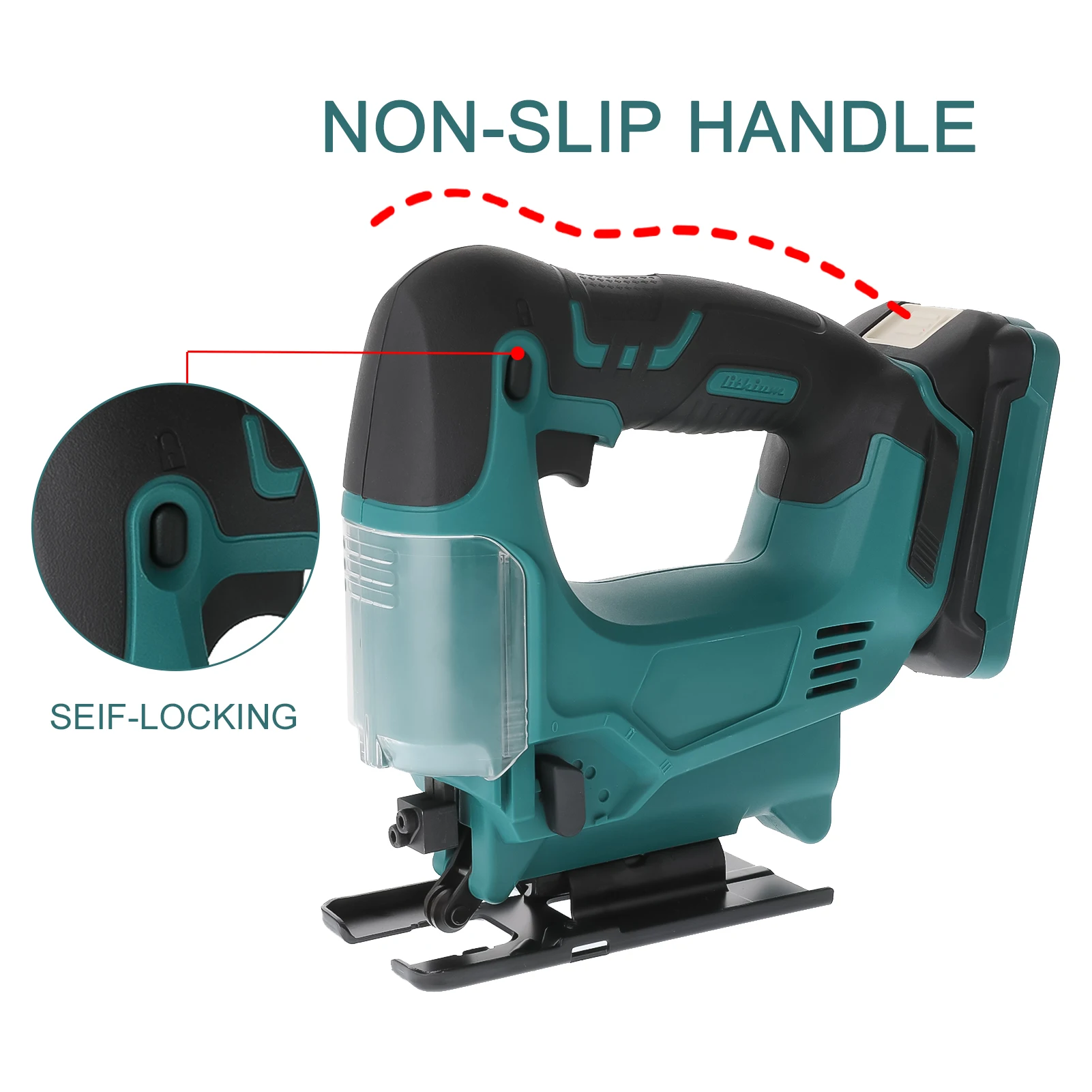 21V 65mm 2900RPM Cordless Jigsaw Electric Jig Saw Rechargeable Adjustable Woodworking Power Tool for Makita 18V Battery | Инструменты