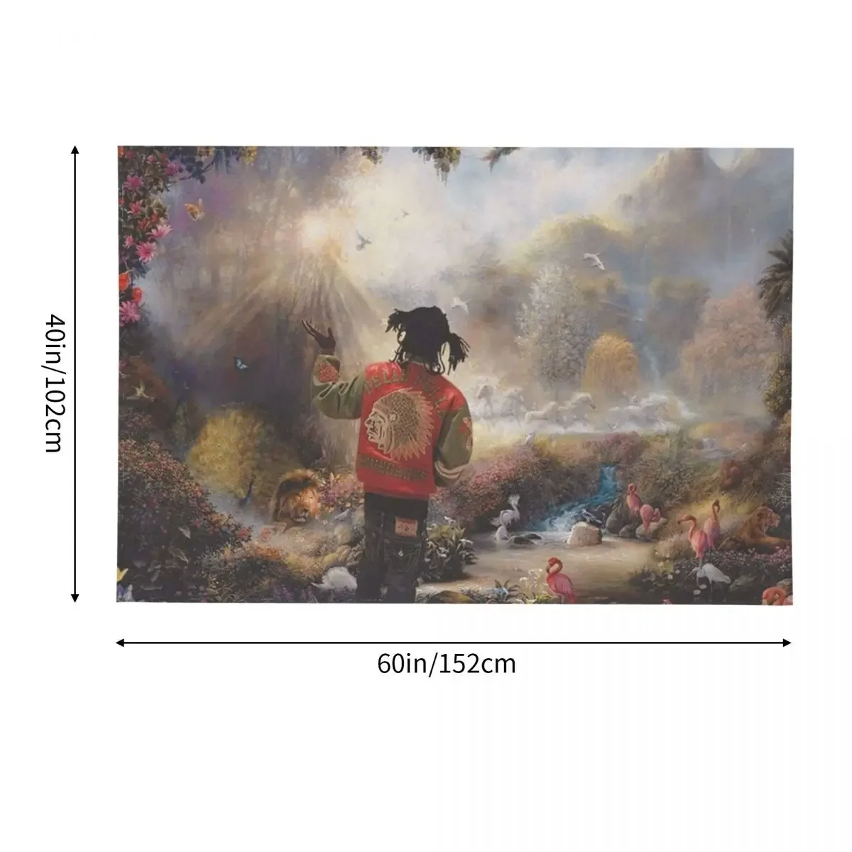 Гобелен Chief Keef Garden of Eden