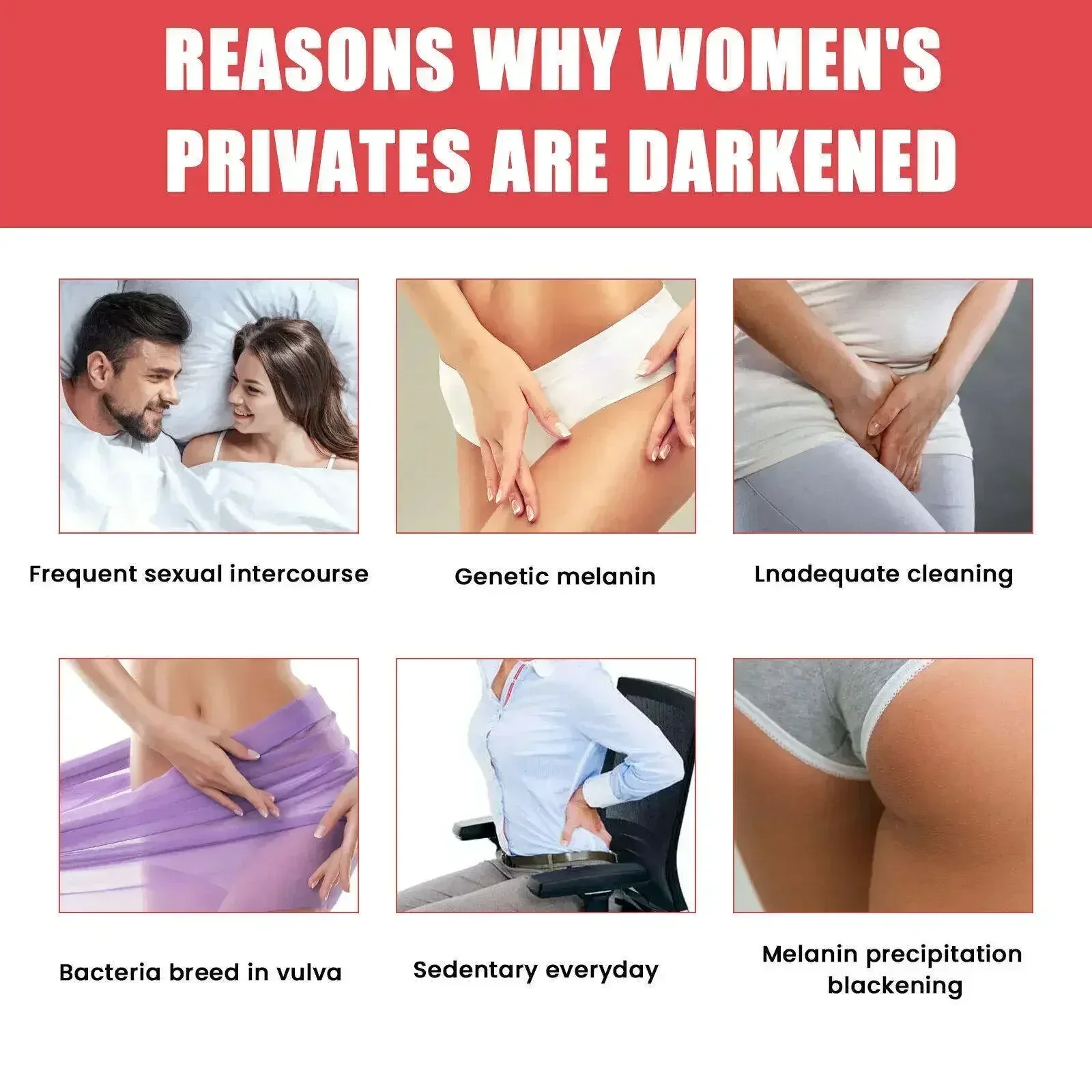 Отбеливающий крем NewSkin для темной кожи Осветляющий Частные части отбеливающий