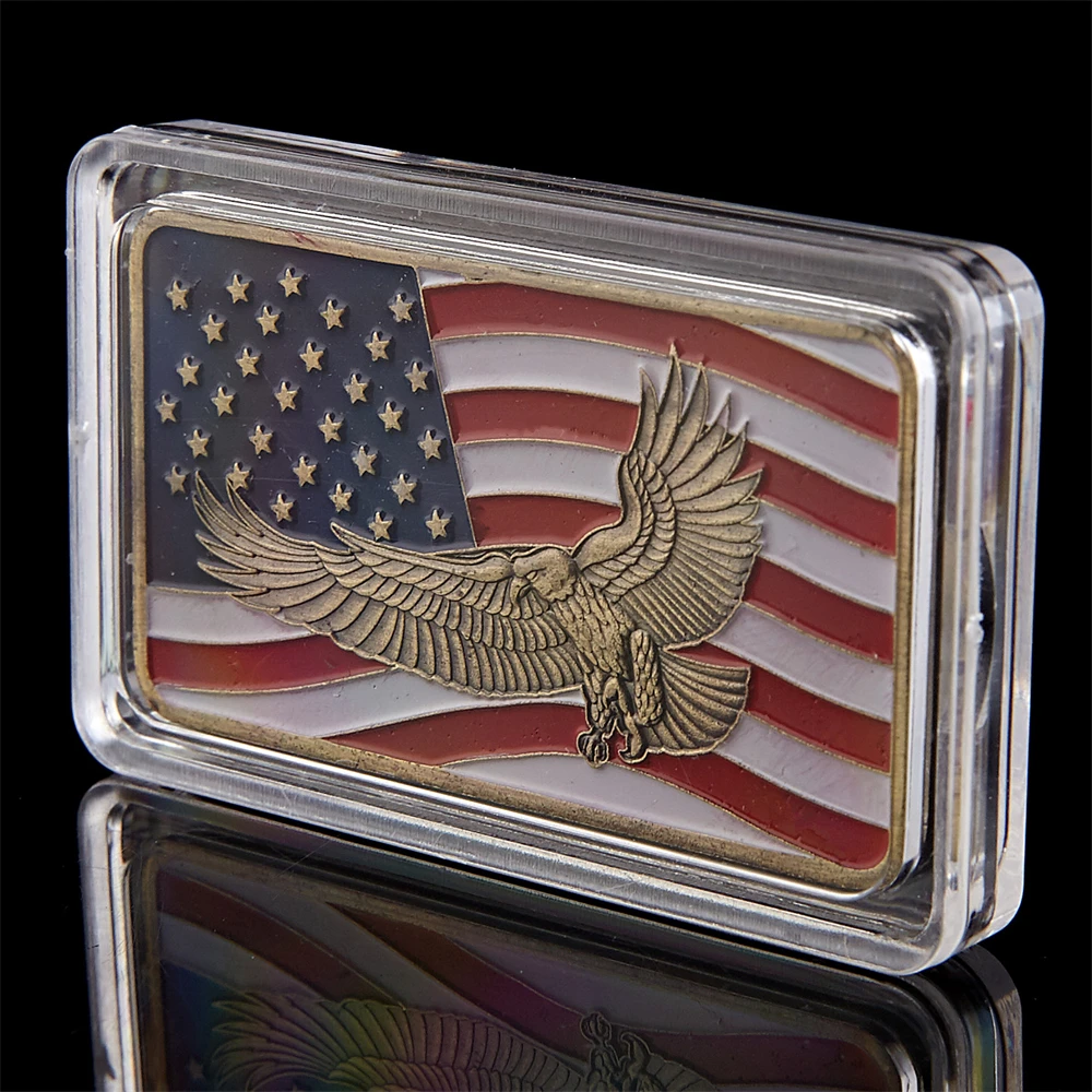 США Огайо Патриот Гвардия стоя с монетами Honor Dignity и Respect Souvenir Challenge Bar