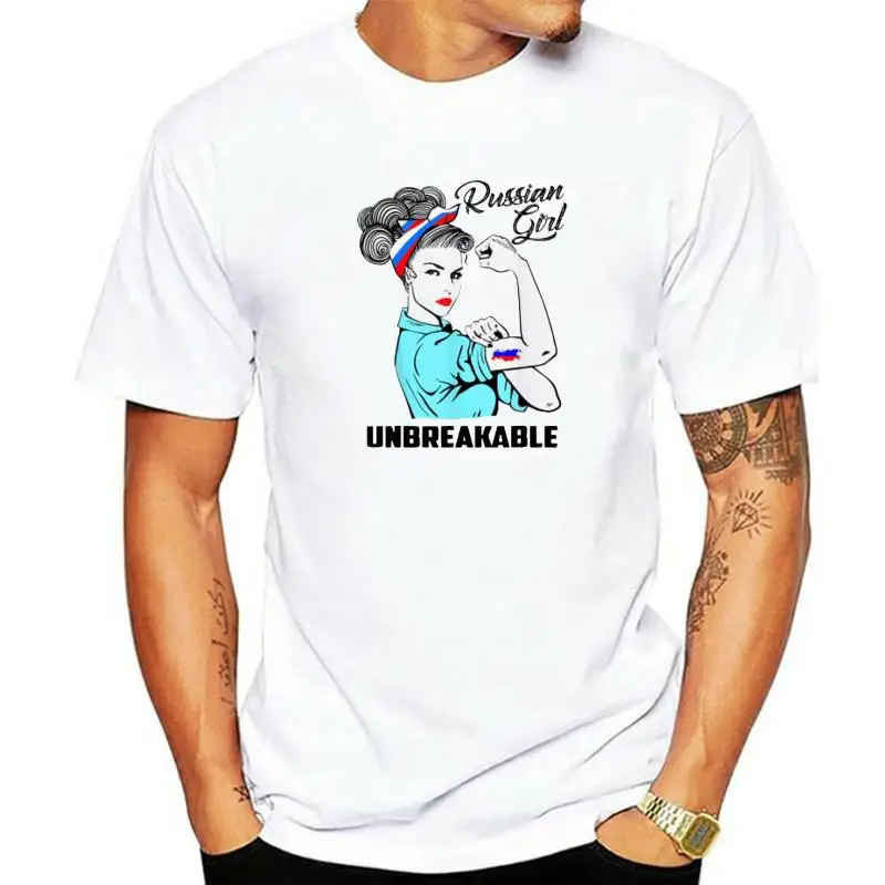 

Russian Girl Unbreakable T-Shirt Heritage Russia Flag Gift