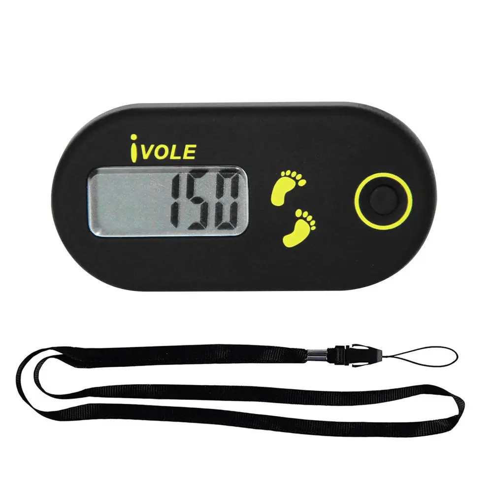 

Portable Mini Step Counter Walking 3D Digital Pedometer With Clip Walking Pedometer Calorie Counter With Clip For Exercise