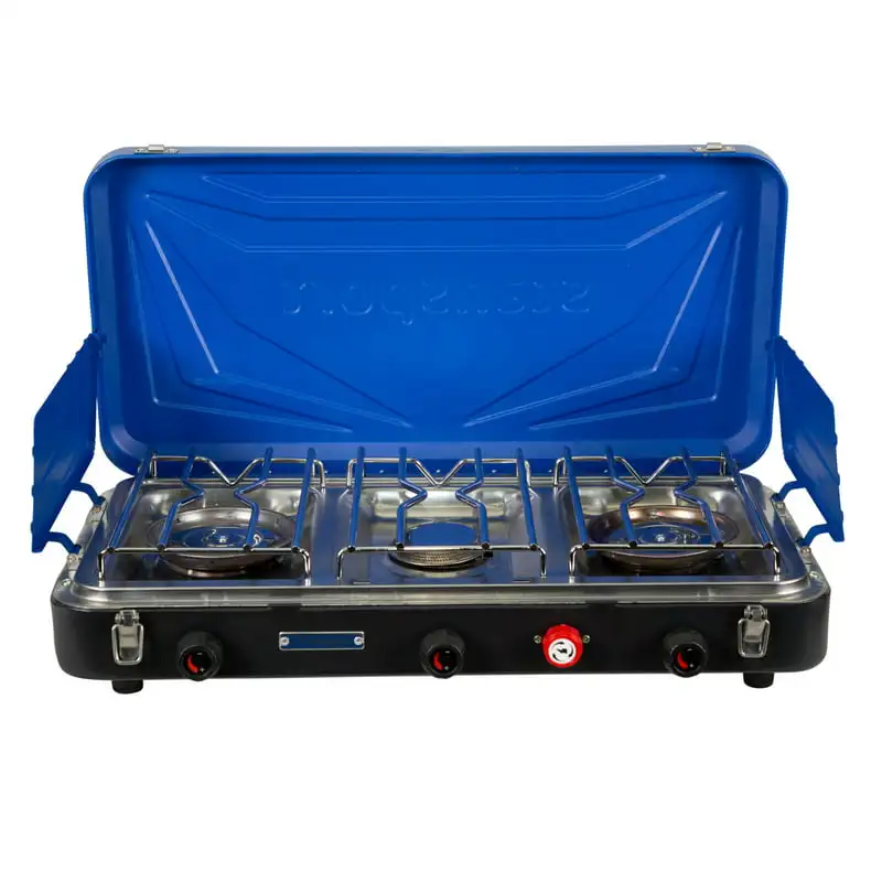 

Series Propane Stove - 3 Burners 2-25 K & 1-10 K Burners Blue