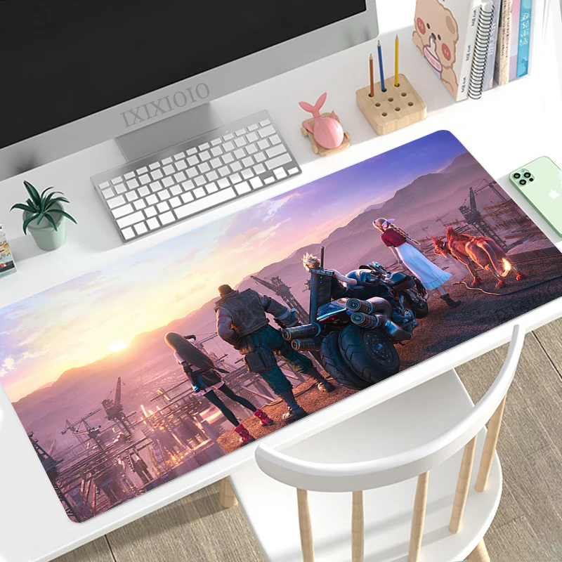 Final Fantasy Mouse Pad Gaming XL Computer New Home Large Mousepad XXL Playmat Carpet Non-Slip Soft Computer Mouse Mat