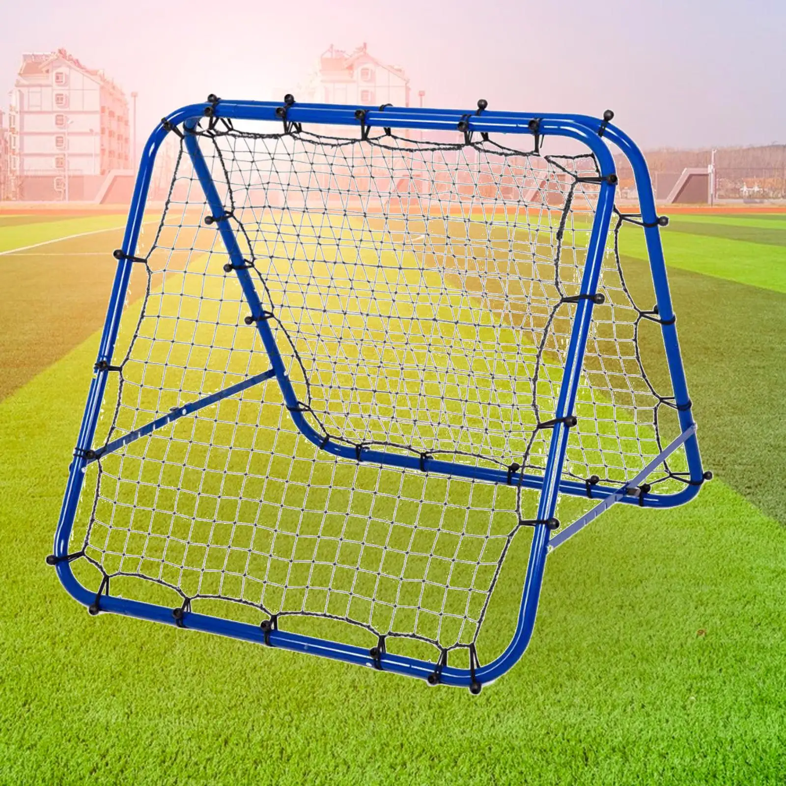 

Portable Soccer Goal for Backyard Children Toy Soccer Rebounder Net Training