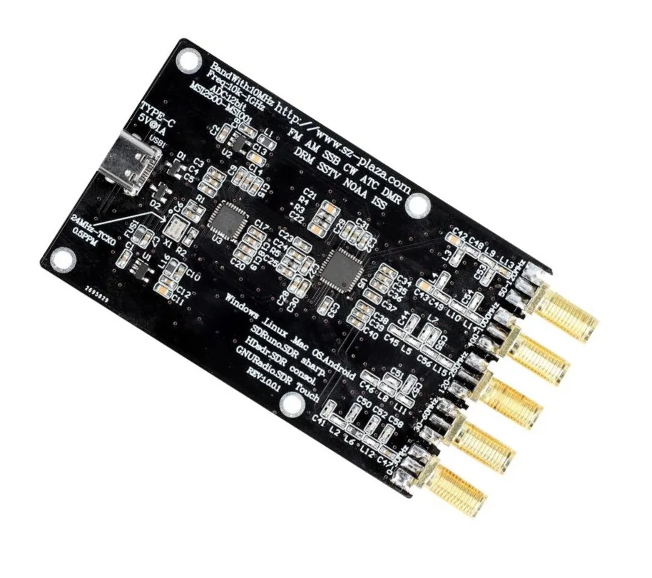 Простой SDR-ресивер 10k ~ 1 ГГц совместимый с RSP HF AM FM SSB CW ресивер авиационного