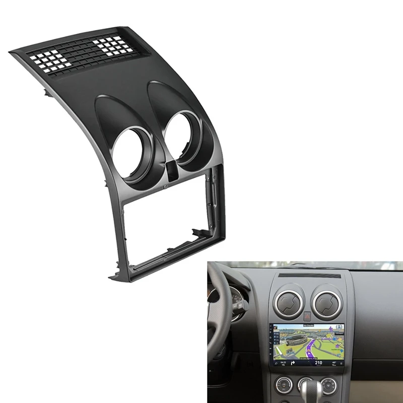 

Car Radio Fascia for Nissan Qashqai 2007-2014 DVD Stereo Frame Plate Adapter Mounting Dash Installation Bezel Trim Kit