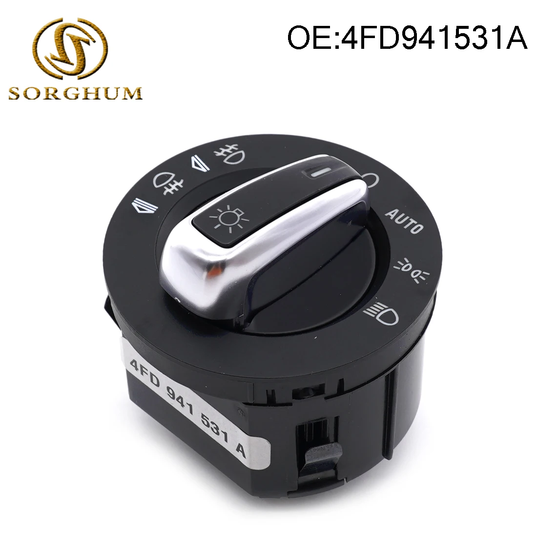 

Chrome Headlight Switch Control Switch 4FD941531A For Audi A6 S6 A6 RS6