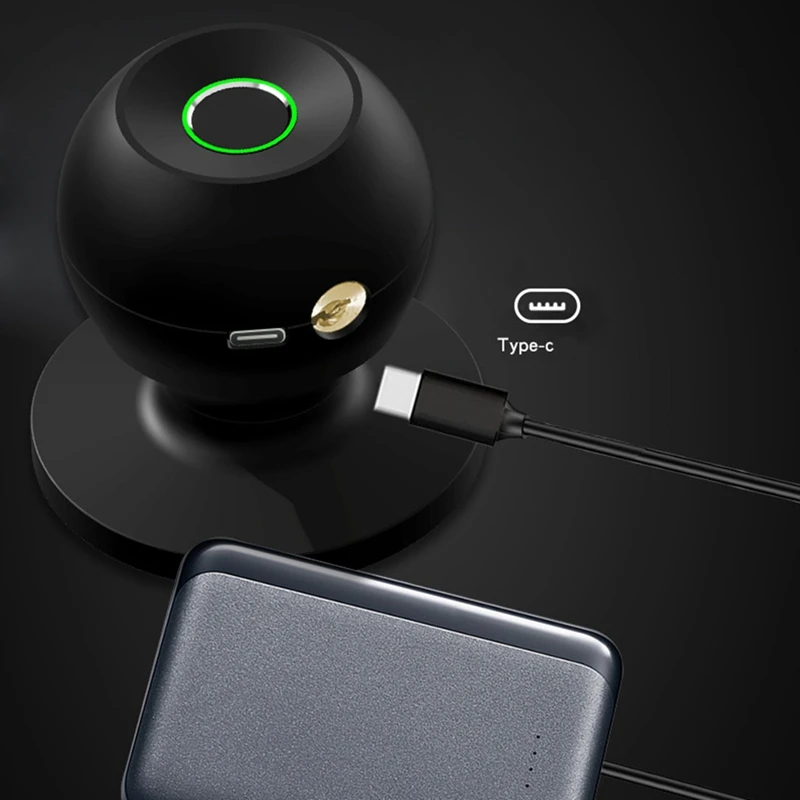 Сферический смарт-замок с паролем для помещений замок со сканером отпечатков