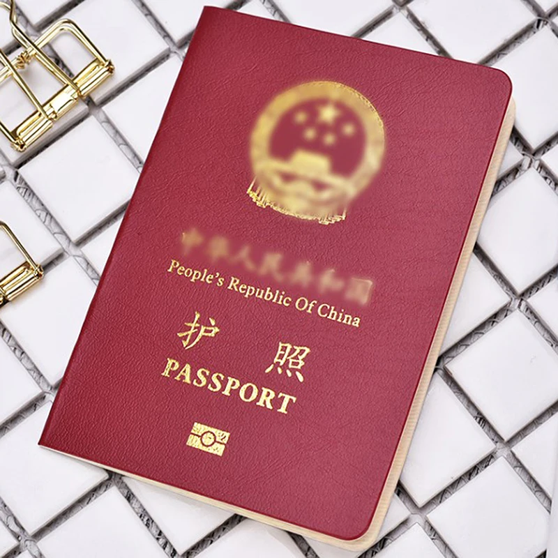 

Travel Passport Holder PU Leather Passport Protective Cover Fashionable ID Card Holder Travel Accessories