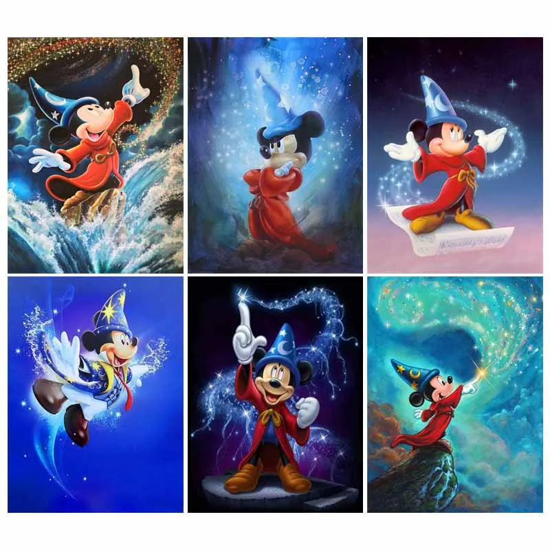 

Алмазная вышивка «Микки Маус» из мультфильма «сделай сам»