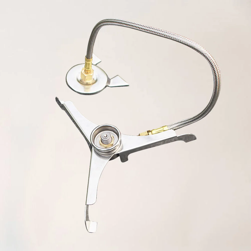 

Metal Gas Tank Adapter Gas Can Stove Tank Adapter Camping Stove Converter Gas Grill Regulator Gas Cylinder Adapter