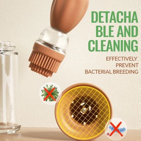 Кухонный силиконовый диспенсер для барбекю в виде бутылки с маслом |