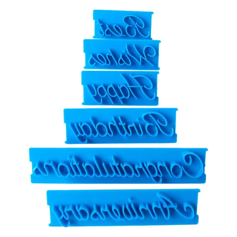 

PCSSet Phrase Letters Silicone Mold Letters Chocolate Mold Cake Decorating Tools Tray Fondant Molds Jelly Cookies Baking Mould