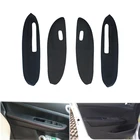 Защитная панель из микрофибры для подлокотника автомобильной двери, для Peugeot 307, 2004, 2005, 2006, 2007, 2008, 2009, 2010, 2011, 2012, 2013