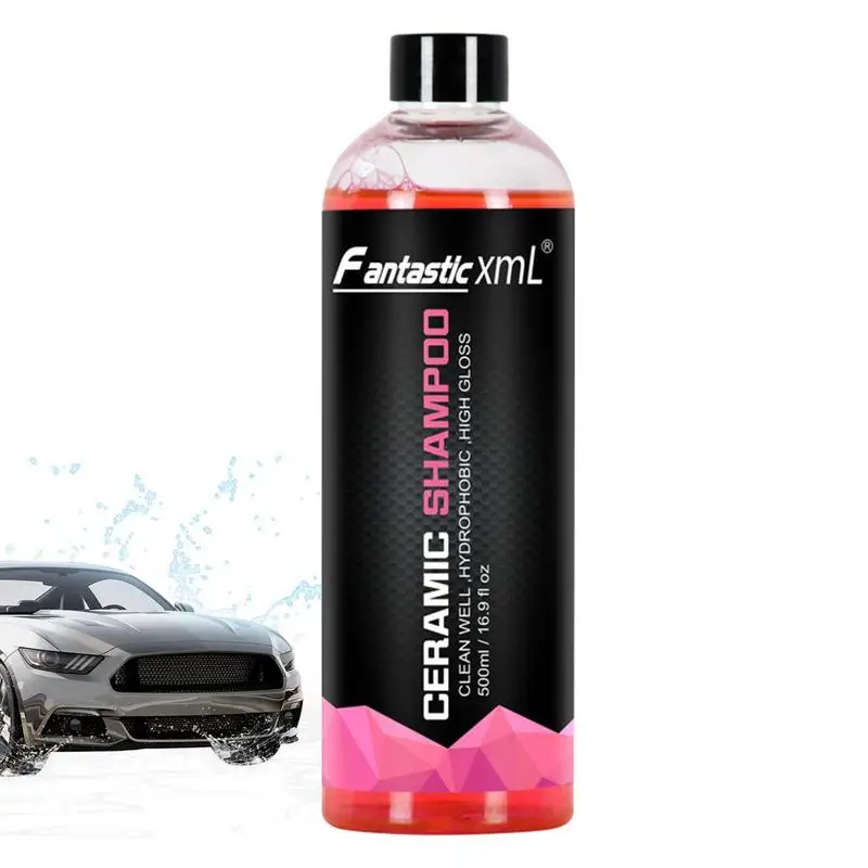 

Car Wash Shampoo Foaming Car Soap Wash Ceramic Wash Car Detailing Shampoo & Cleaning Supplies Quick & Easy Application 17 Fl. Oz