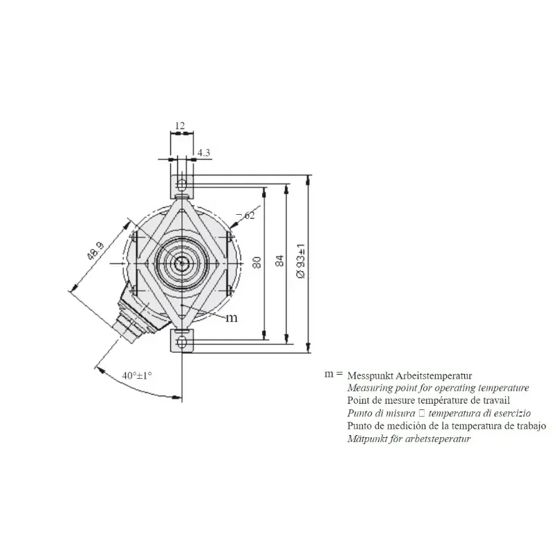 дешевая замена поворотного энкодера 1XP8001-1/1024 GHS58-8C1024BMK526