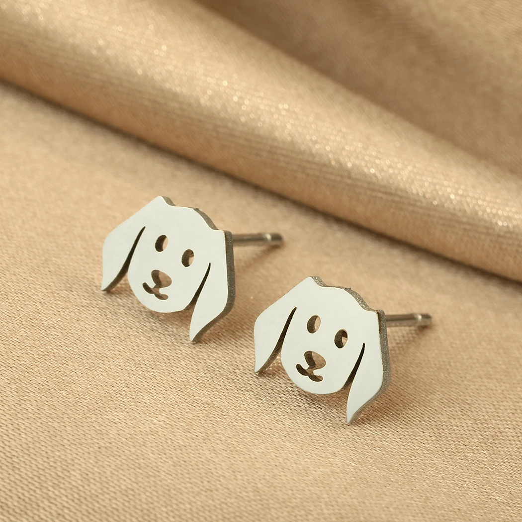 CHENGXUN искусственная собака из нержавеющей стали подарок для любимого человека