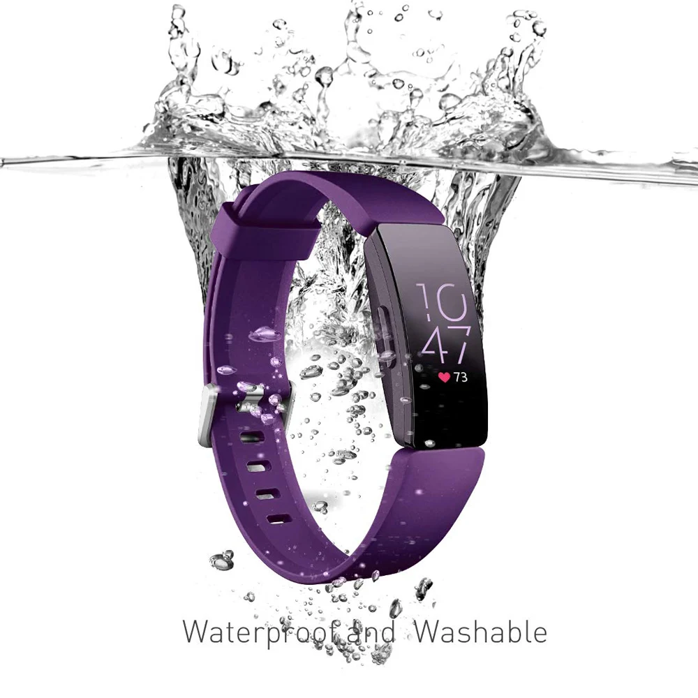 3pack Strap For Fitbit inspire Band For Fitbit inspire HR Straps Silicon Soft TPU Bracelet For Fit Bit inspire Accessories