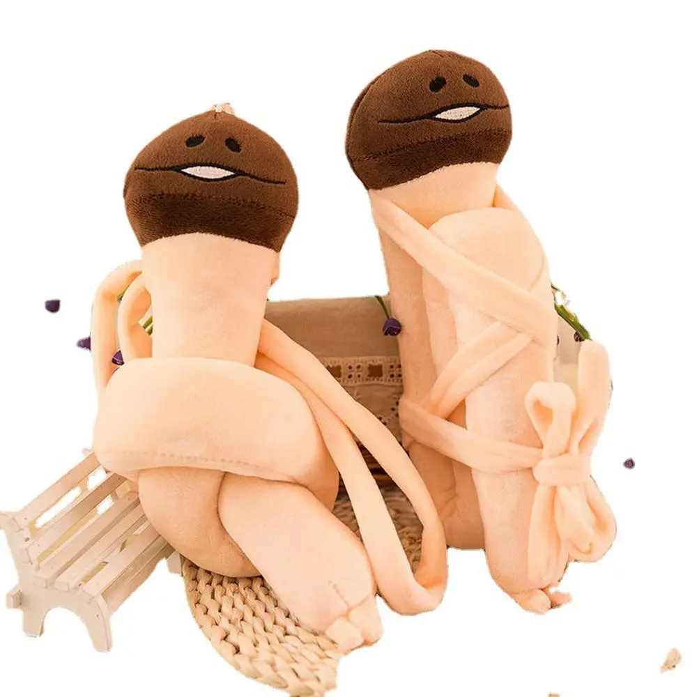 Украшение Супер длинные Эноки Слайд Гриб Плюшевые Игрушки Человек Мягкие Фанджи