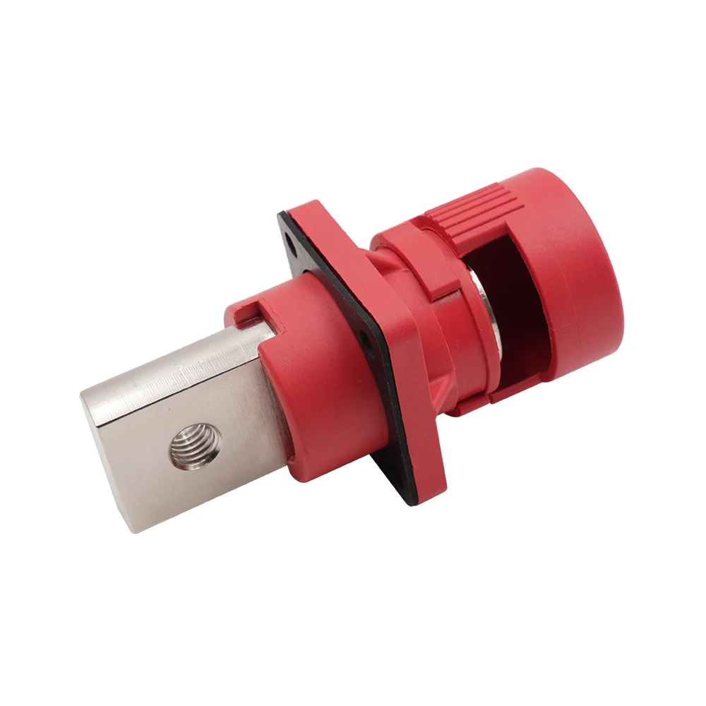 1pc 400A Through-wall Terminal New Energy Storage Lithium Battery Positive And Negative Copper Connector |