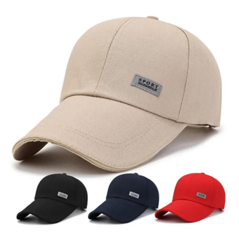 

Men And Women's Lengthened Eaves Cap Spring Summer Autumn Outdoor Recreational Sports Baseball Cap Fishing Sun Protection Hat
