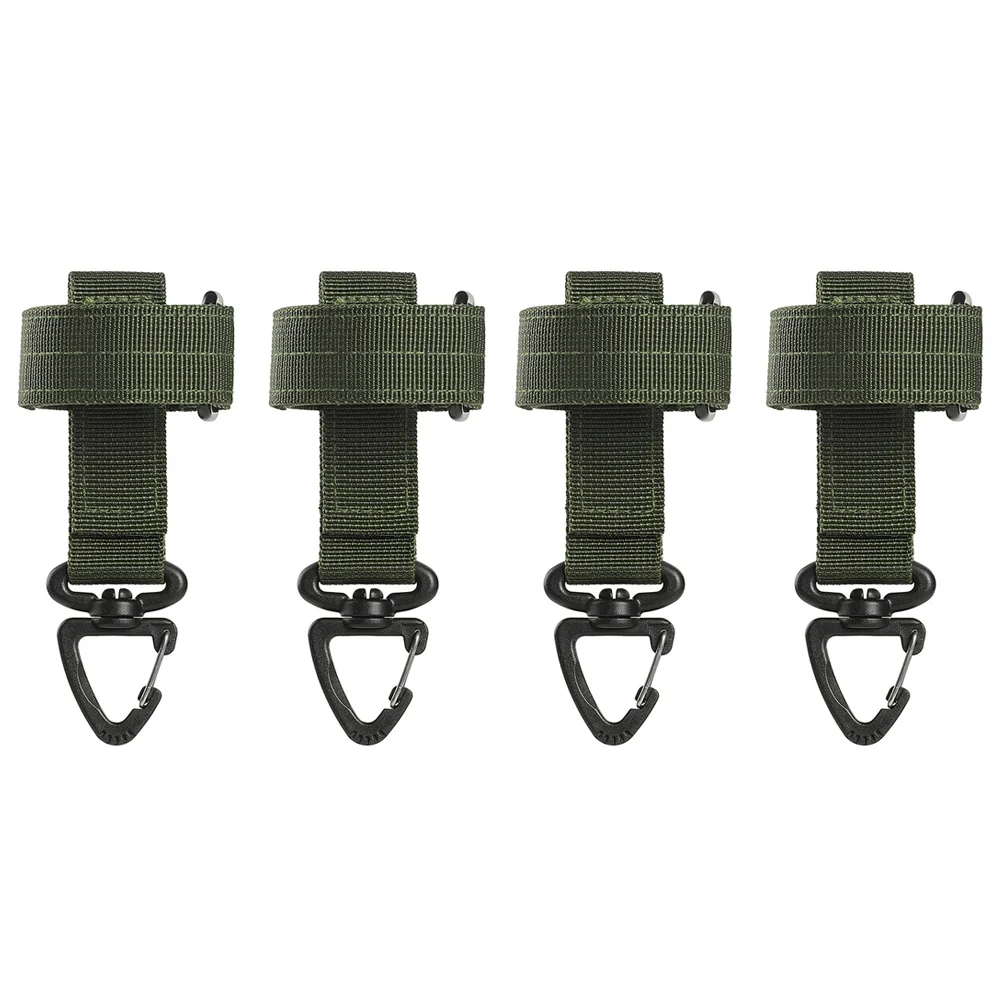 

4pcs Durable Practical Useful Hanger Buckle Hook Clip Carabiner for Outdoor Mountain Camping