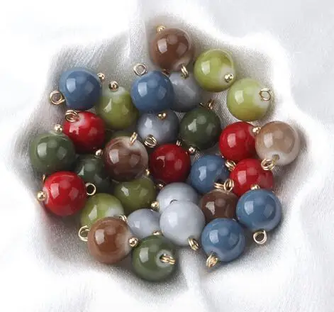 10 шт./партия металлические пуговицы с магнитными бусинами