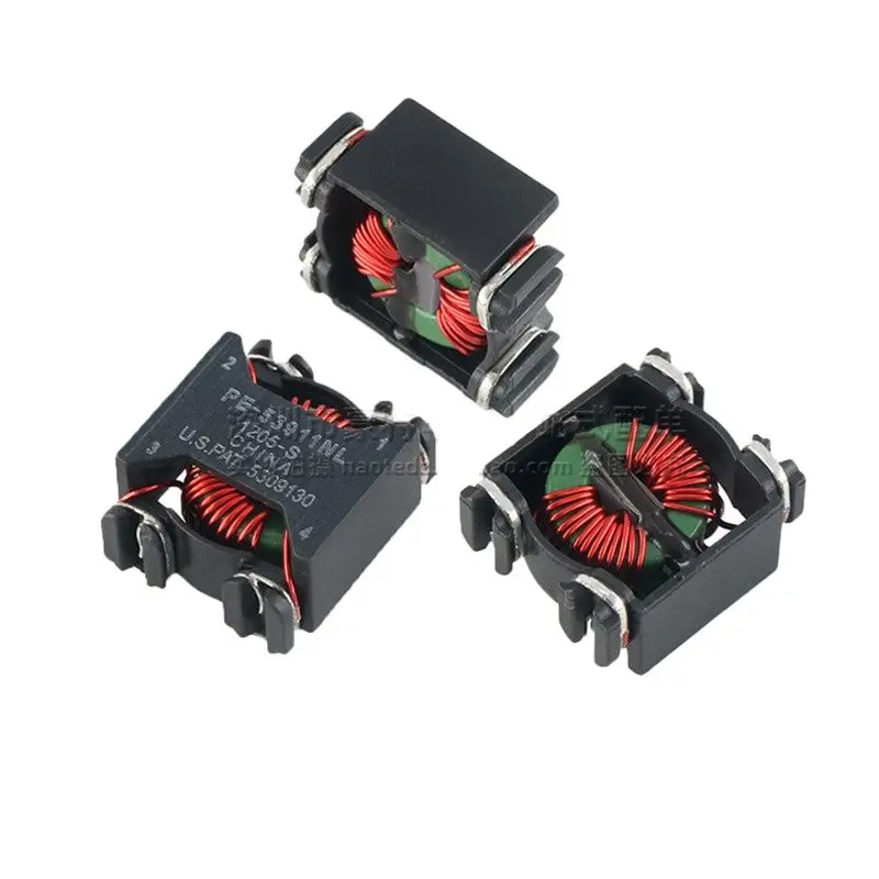 10 шт./SMD силовой фильтр PE-53911NLT 1MH 1 5A 1000UH синфазный индуктивный дроссель PE-53911NL