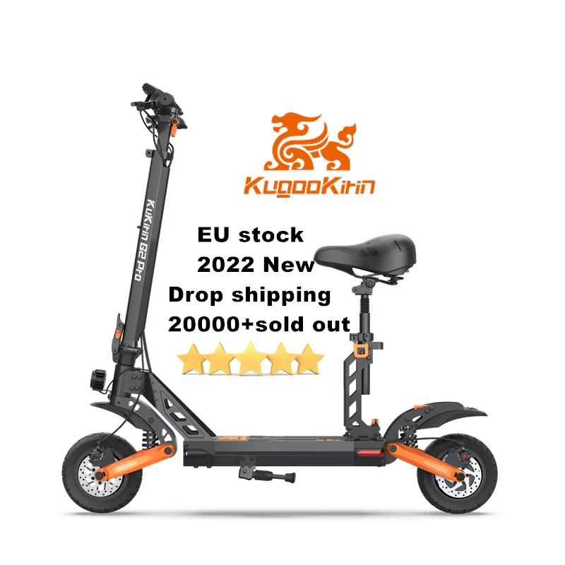 2022 NEW KIRIN G2 Pro Adult E-Scooter With 600W Motor 15 AH Max Speed Up To 50km/h Max Durance 50km Electric Scooter