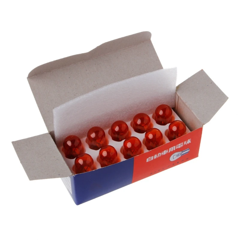 

Car Clear Glass Lamp Brake Tail Bulb Indicator Halogen Stop Lamp Brake Bulb Quartz Glass Canbus Error Free T20 3156 10x