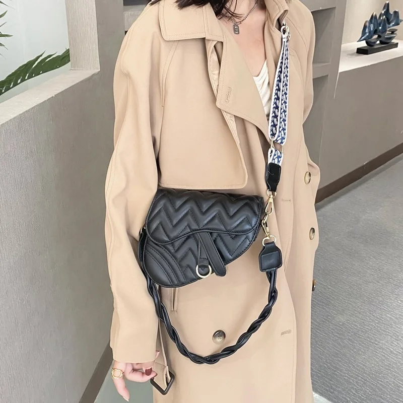 

Сумка на плечо Женская однотонная, саквояж кросс-боди в винтажном стиле, Роскошный дизайнерский саквояж с ручками сверху, трендовая сумочка и кошелек