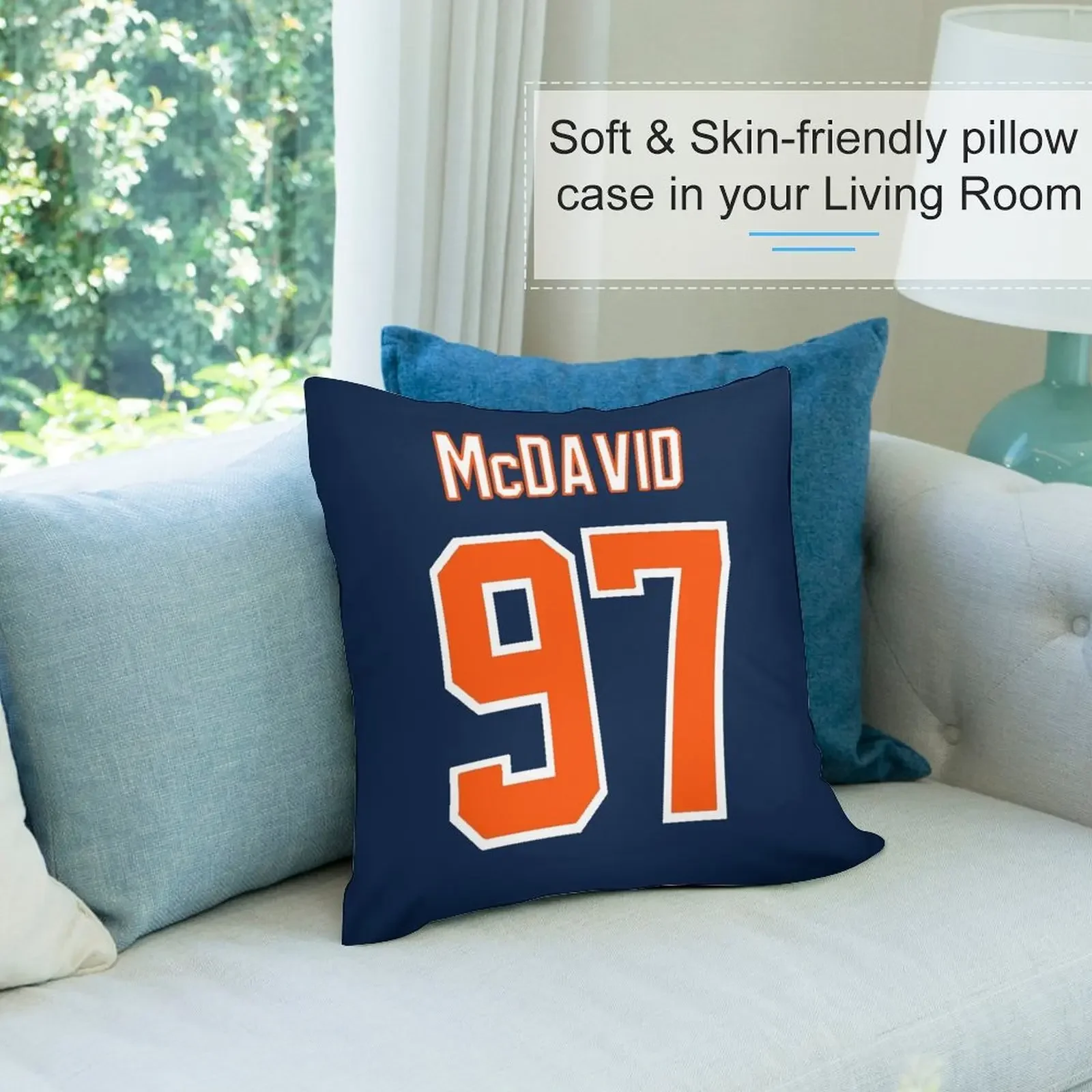 Декоративная подушка Connor McDavid подушки для сна диванные чехол